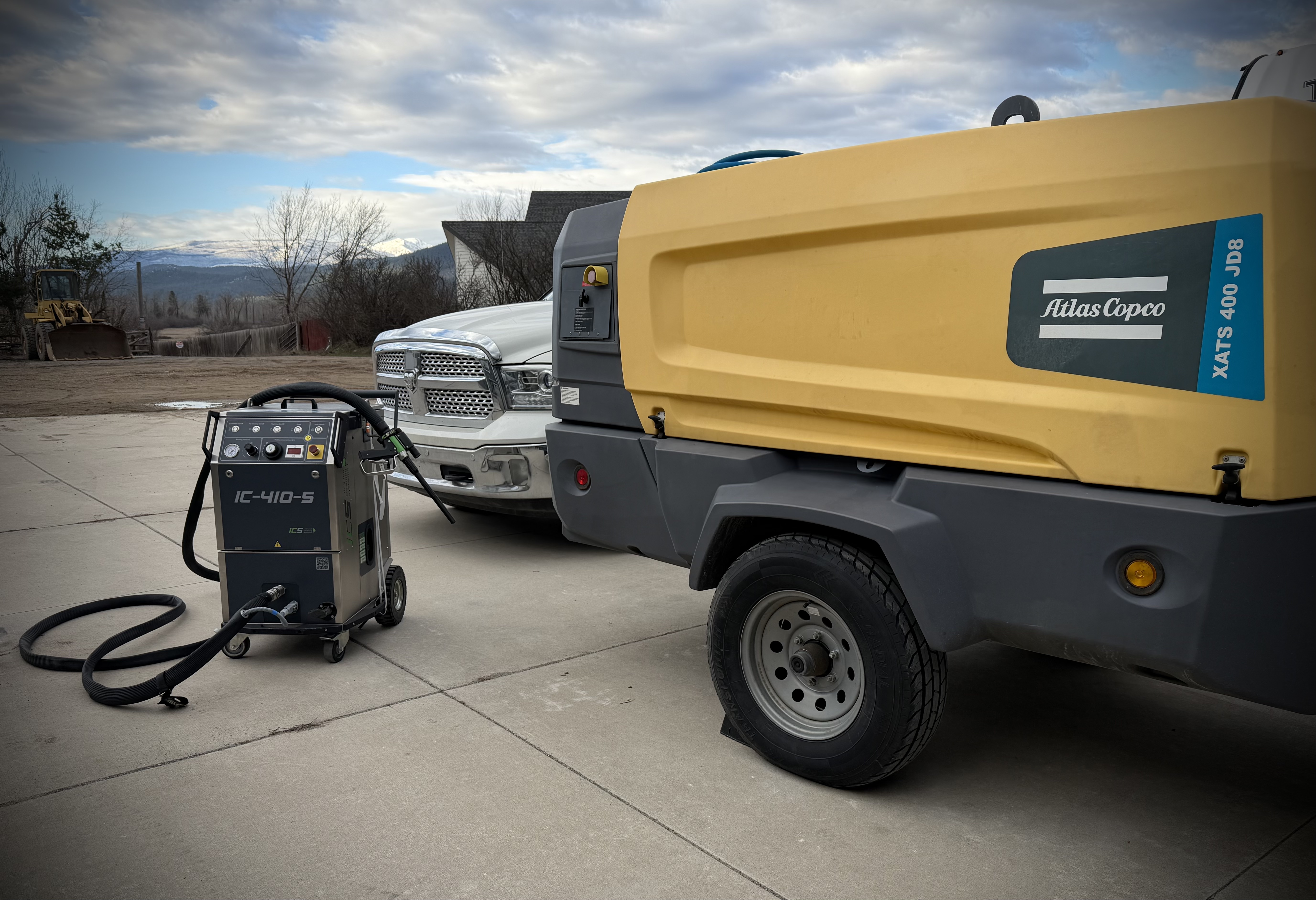 Full Ross Restoration mobile setup